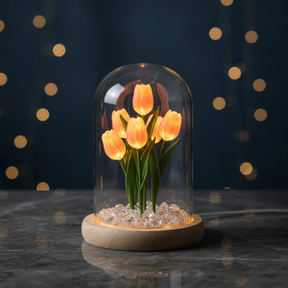 Tulip Glow — Handmade LED Night Light