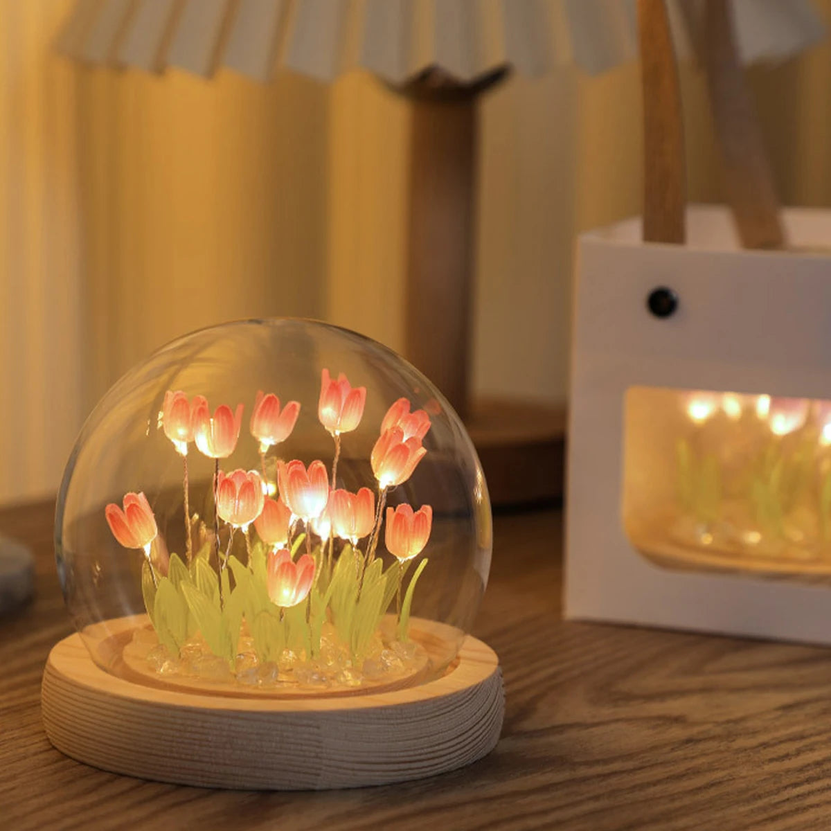 Tulip Glow — Handmade LED Night Light