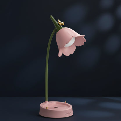 Lumora Bloom LED Desk Lamp – Touch Dimming, Eye-Care Light