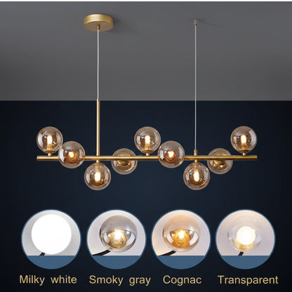 Luminary Spheres – Nordic Glass Ball Chandelier | Warm Ambient Glow for Dining, Kitchen & Living Spaces