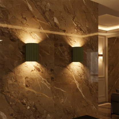 Lumora Sculptural Resin Wall Lamp — Nordic Art Meets Warm Ambient Light