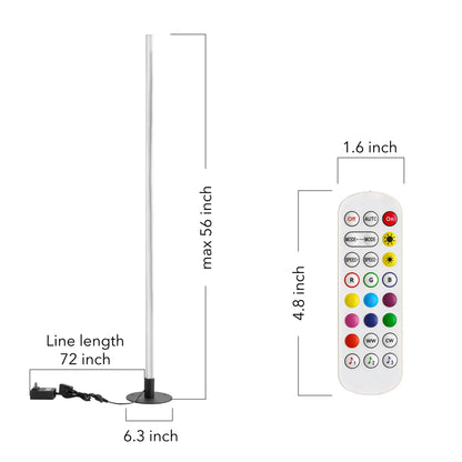 Glow Without Limits — Smart Bendable Floor Lamp