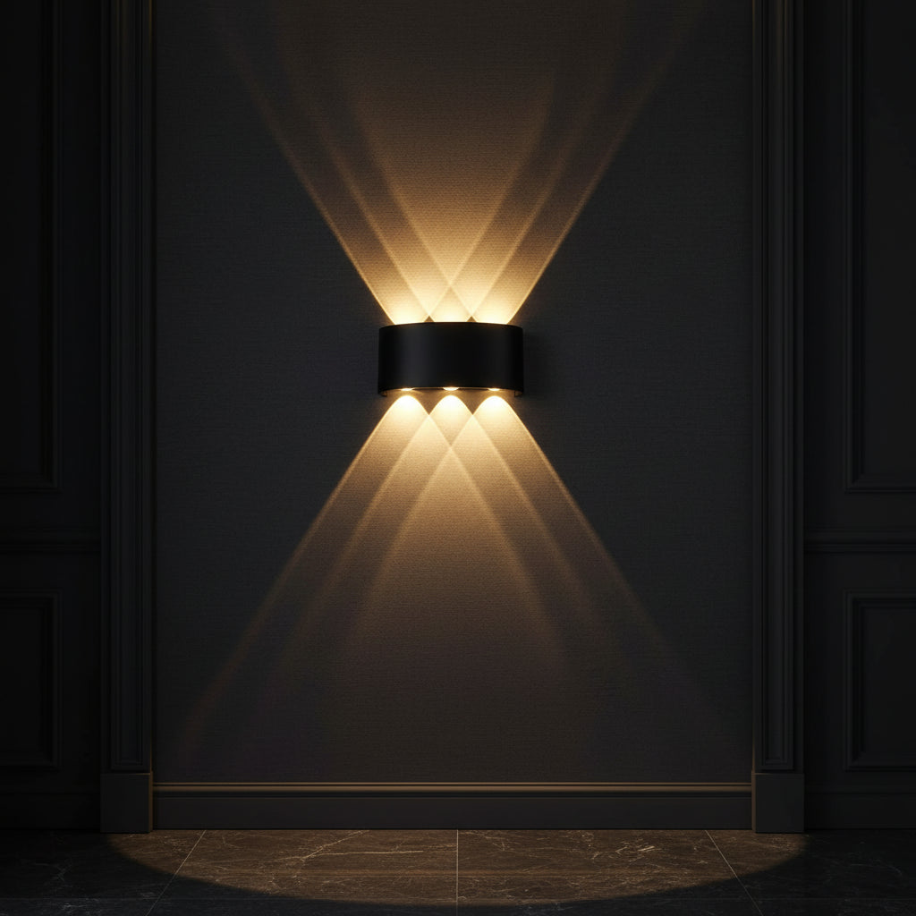 Lumora Dual-Glow LED Wall Sconce — Sleek Up/Down Light for Every Space