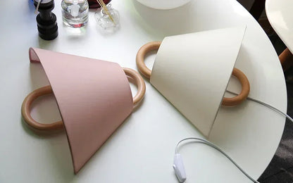 Luminary Wabi-Sabi Wall Sconce | Handcrafted Beech Wood Lamp for Bedroom & Living Room