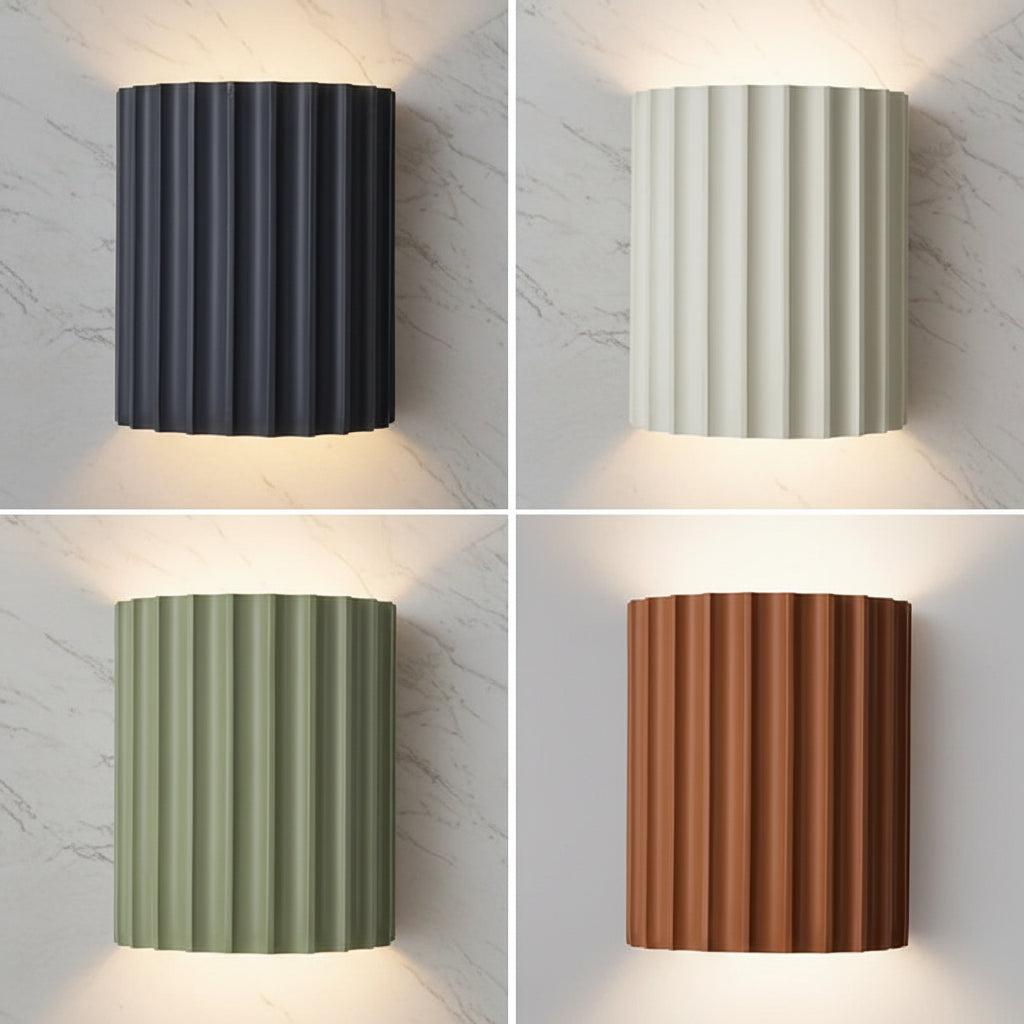 Lumora Sculptural Resin Wall Lamp — Nordic Art Meets Warm Ambient Light