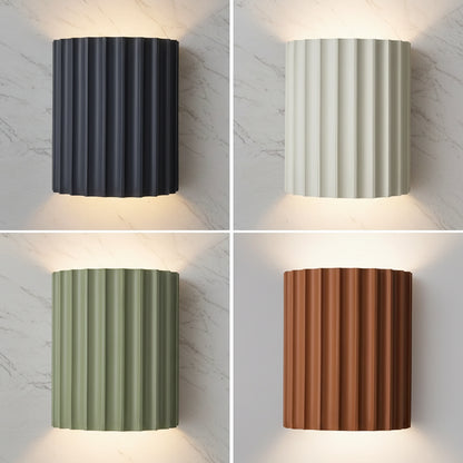 Lumora Sculptural Resin Wall Lamp — Nordic Art Meets Warm Ambient Light