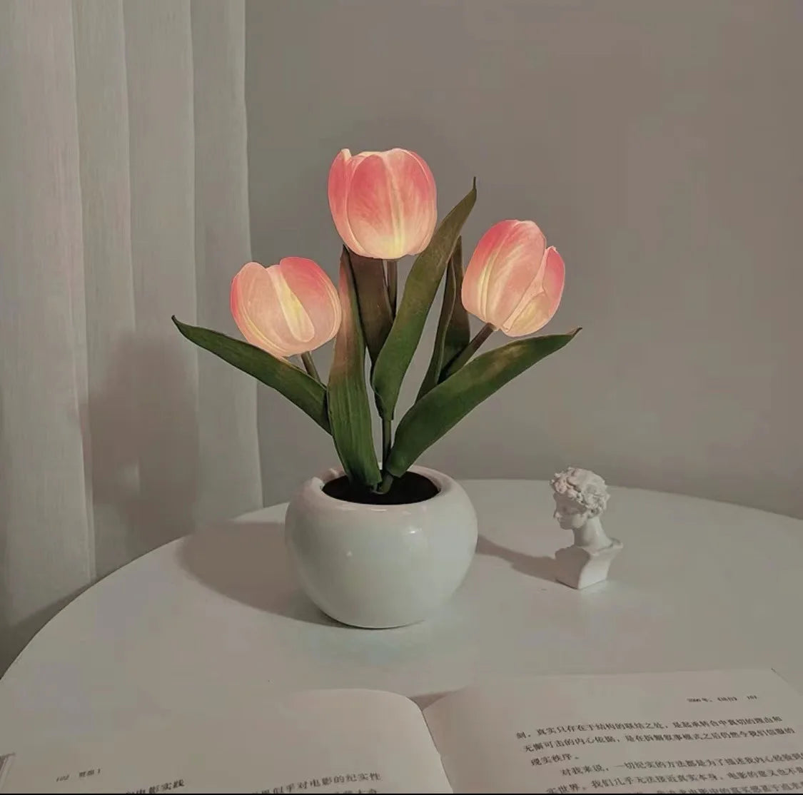 Lumora Tulip Glow Lamp – Enchanting LED Flower Night Light
