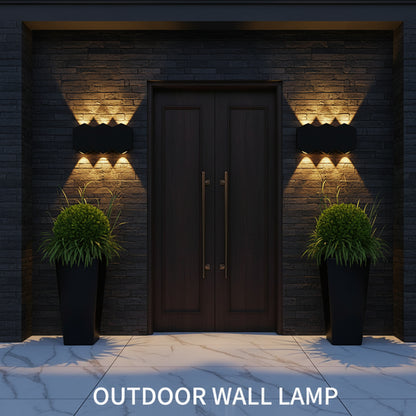 Soft Glow for Indoors & Outdoors — Lumora Minimalist Aluminum LED Wall Light