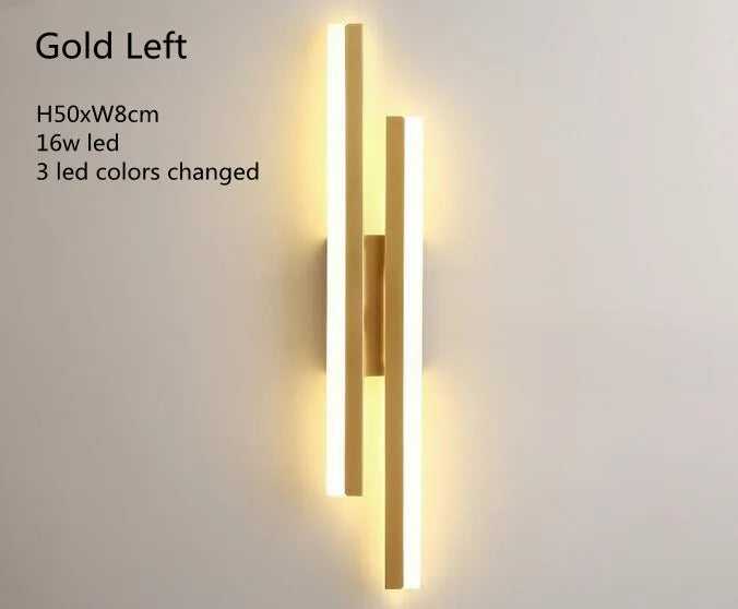 Lumora Glow Wall Sconce — Dimmable 3-Tone LED Light That Sets the Mood