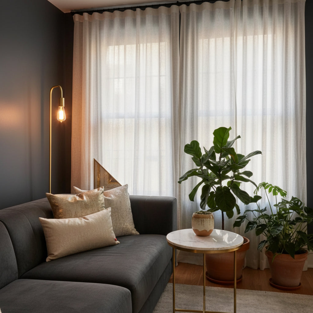 Lumora Antique Brass Floor Lamp — Timeless Elegance for Every Room