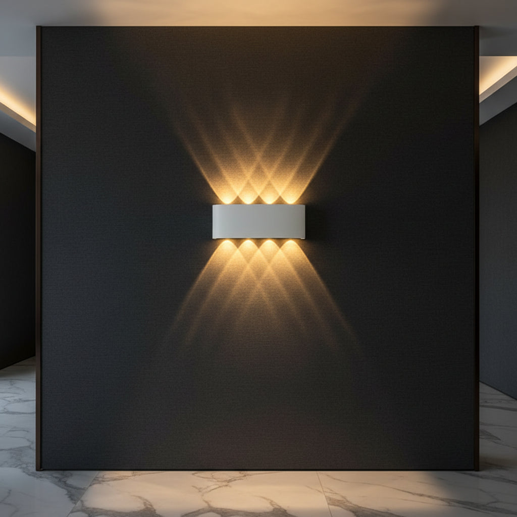 Lumora Dual-Glow LED Wall Sconce — Sleek Up/Down Light for Every Space