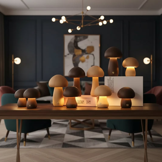 Mushroom Night Light — A Touch of Woodland Magic for Your Bedside