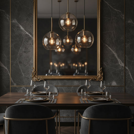Warm Amber Glass Hanging Lamp That Sets the Mood in Any Room — Lumora Cognac Pendant Light