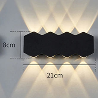 Soft Glow for Indoors & Outdoors — Lumora Minimalist Aluminum LED Wall Light