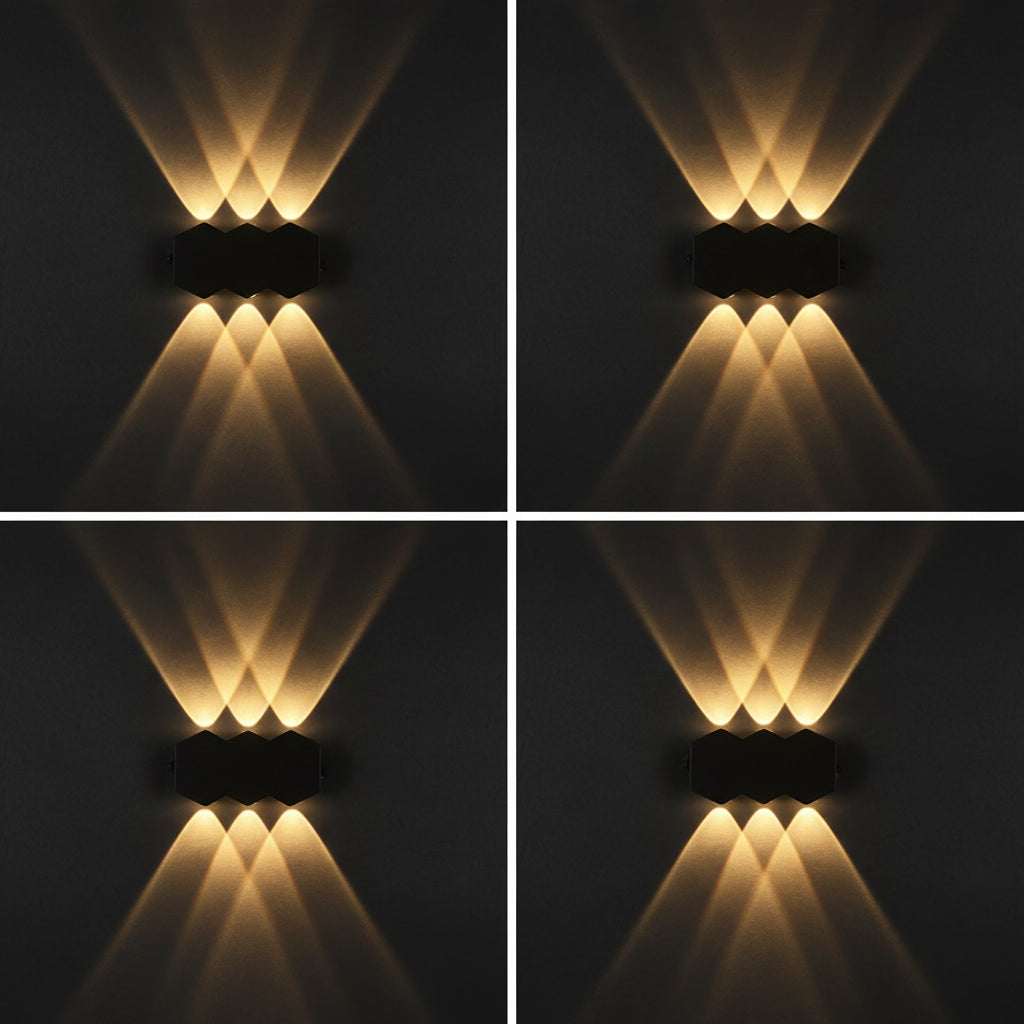 Soft Glow for Indoors & Outdoors — Lumora Minimalist Aluminum LED Wall Light
