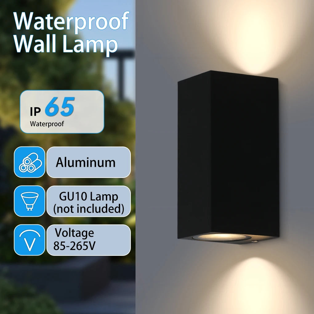 Lumora Weatherproof Wall Lamp — Elegant Indoor & Outdoor Lighting