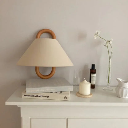 Luminary Wabi-Sabi Wall Sconce | Handcrafted Beech Wood Lamp for Bedroom & Living Room