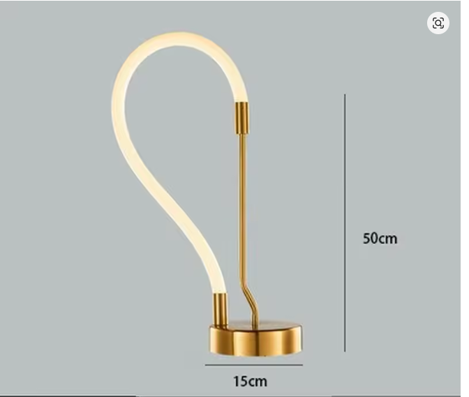 Lumora Arc Floor Lamp — Nordic Minimalist LED Light for Living Room & Bedroom