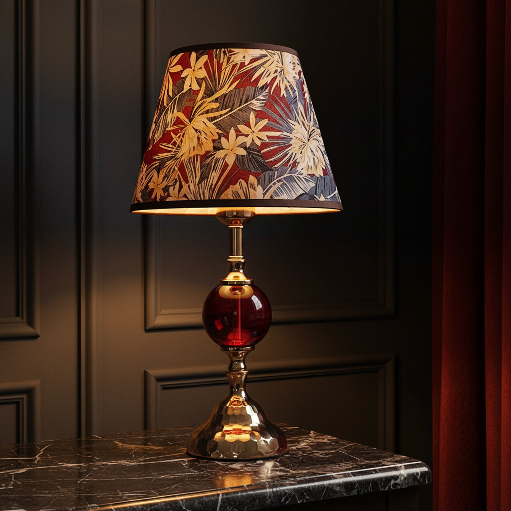 Vintage Glow Bedside Lamp – Retro Wrought Iron Elegance for Your Bedroom