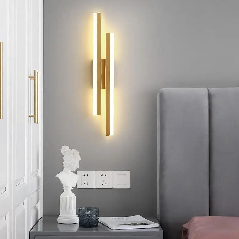 Lumora Glow Wall Sconce — Dimmable 3-Tone LED Light That Sets the Mood