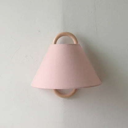 Luminary Wabi-Sabi Wall Sconce | Handcrafted Beech Wood Lamp for Bedroom & Living Room